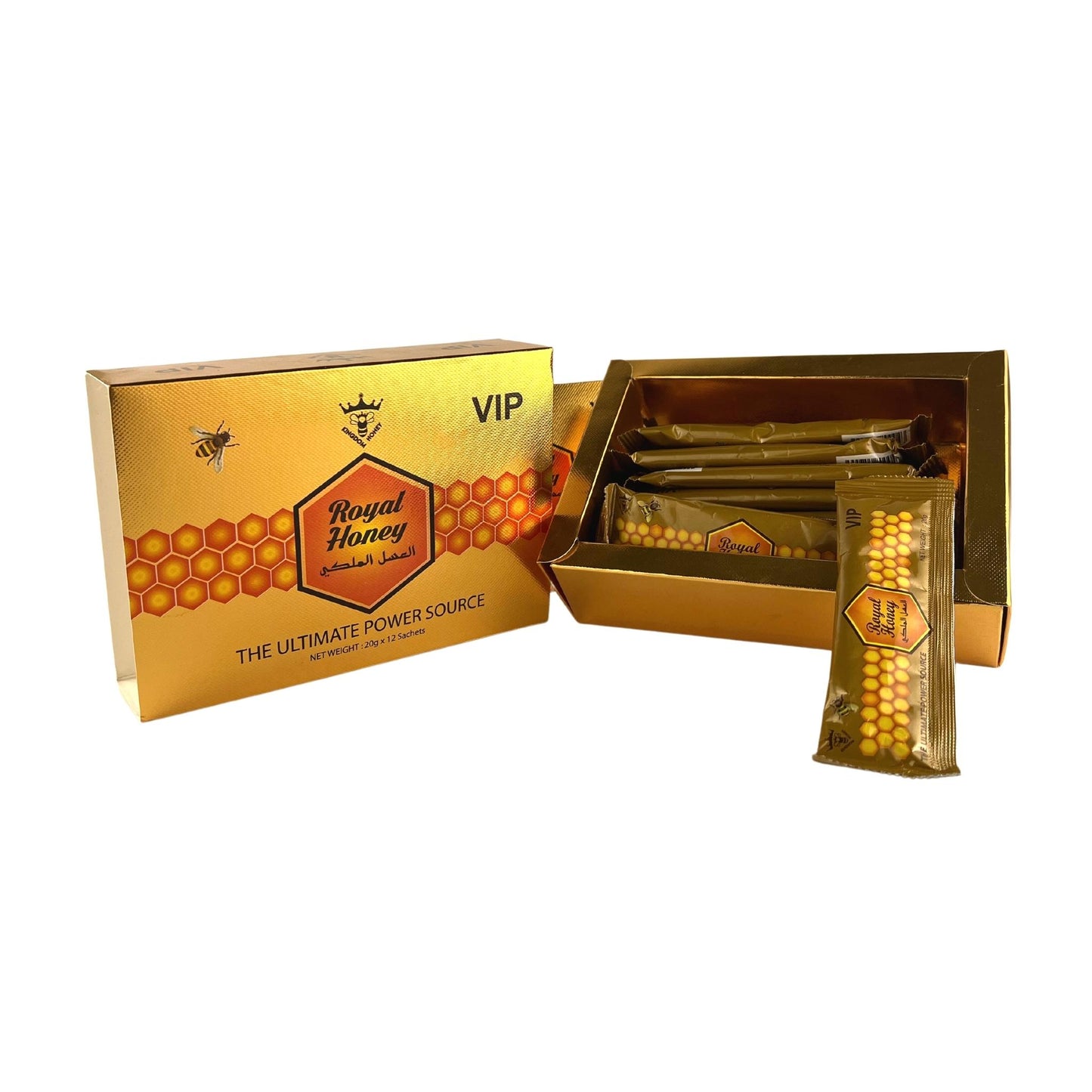 Royal Honey VIP – 12 Sachets (20g)